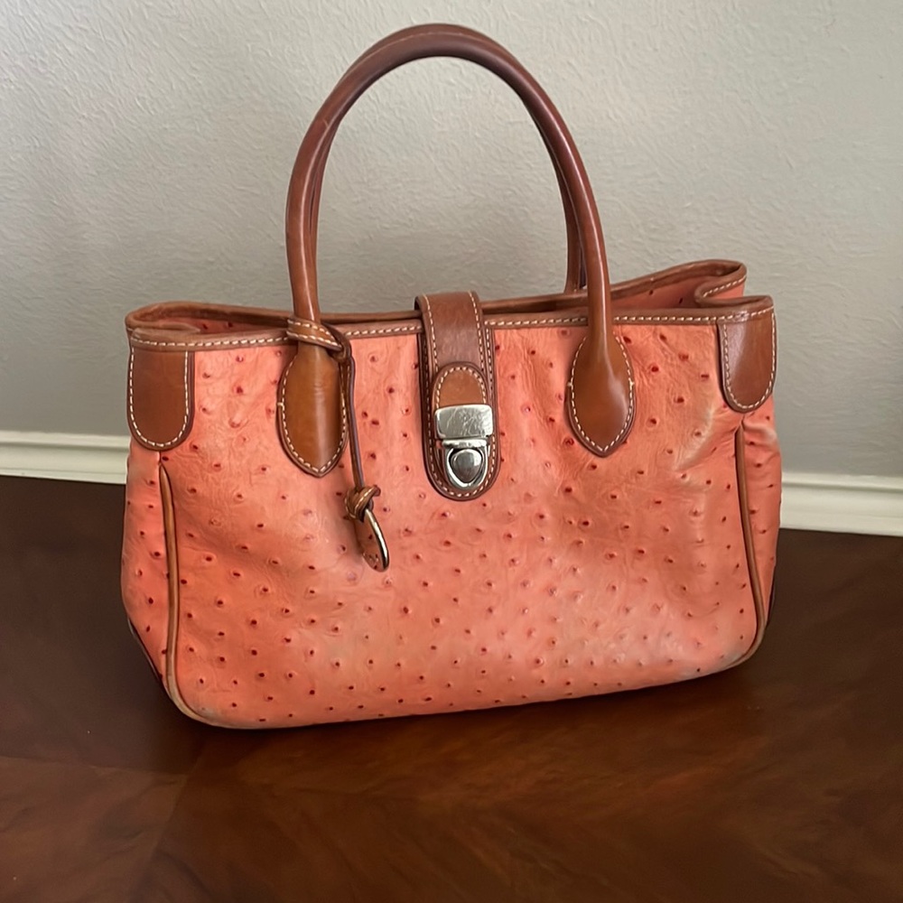 Dooney & Bourke peach purse